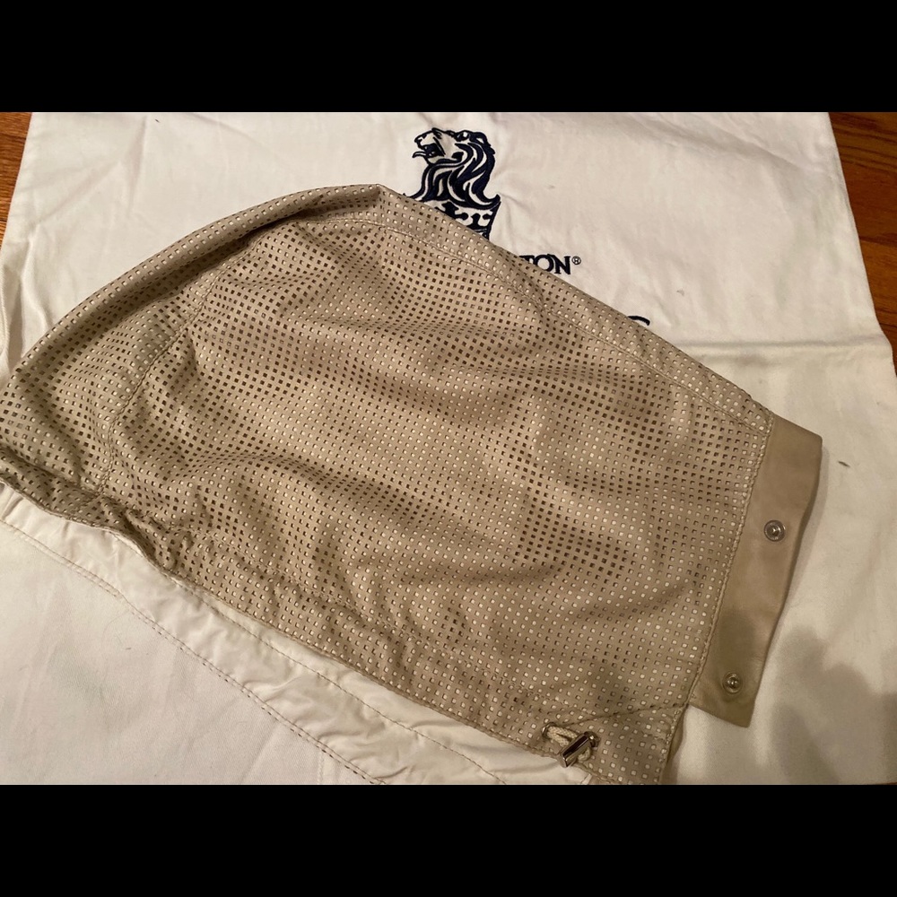 🤩Elie Tahari SzS/P Pale Khaki Glove Leather Vest - Picture 5 of 6